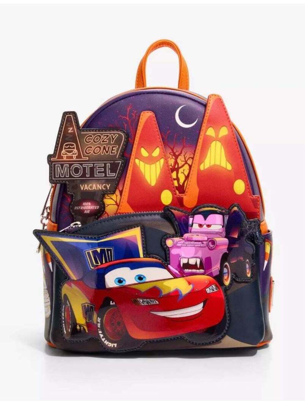 Loungefly Disney Pixar Cars Halloween Costumes Glow-in-the-Dark Mini Backpack
